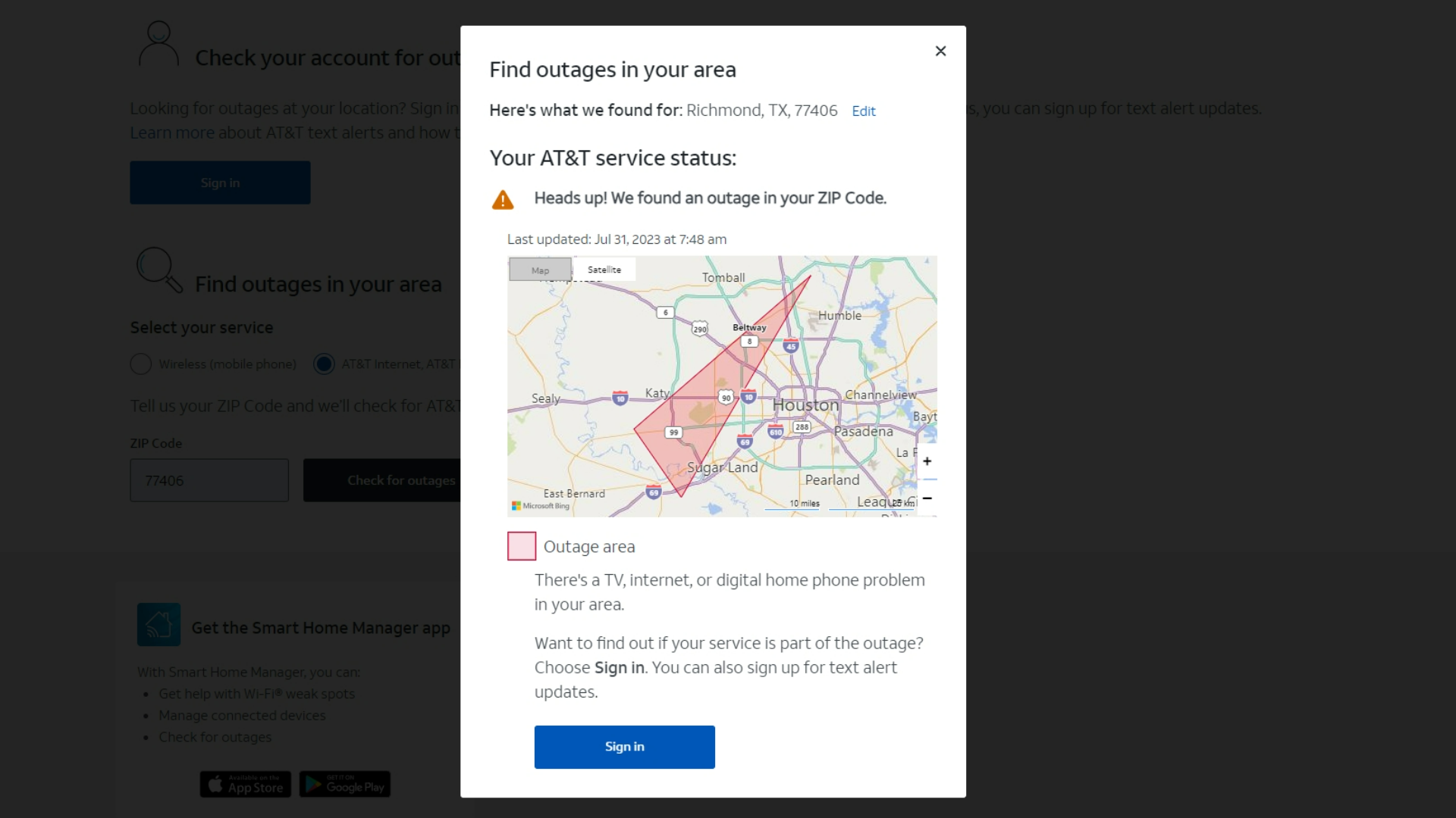 AT&T Outage Update: Customers In Fort Bend, Texas Without Service ...