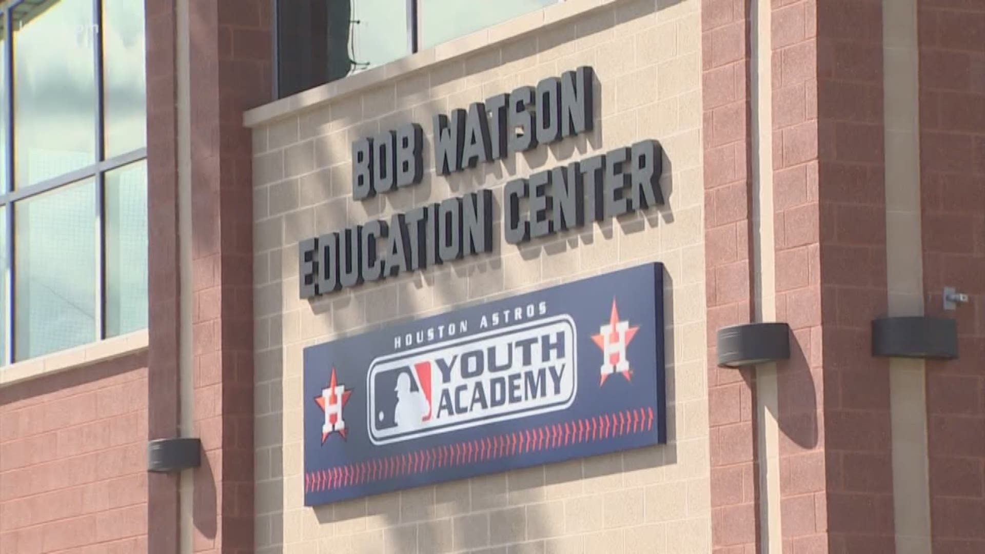 Astros Dedicate New Bob Watson Education Building