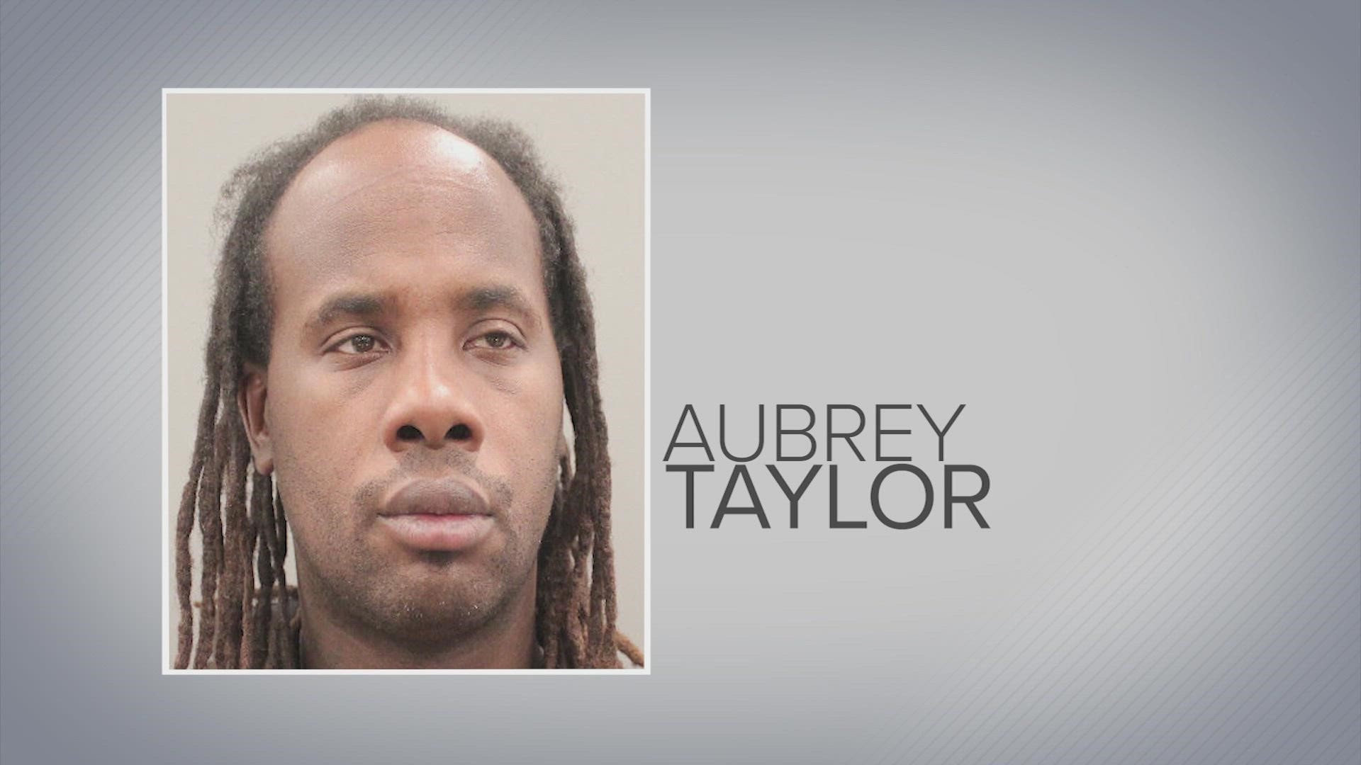 Aubrey Taylor kidnapped a woman he was dating, choked and "terrorized" her, court documents said. But Houston Judge Josh Hill set both his bonds at $1 each.