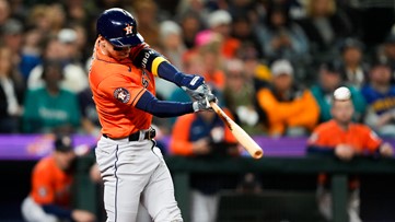 Astros boost wild card lead with contentious 8-3 win over Mariners behind  Dubon's 3-run homer