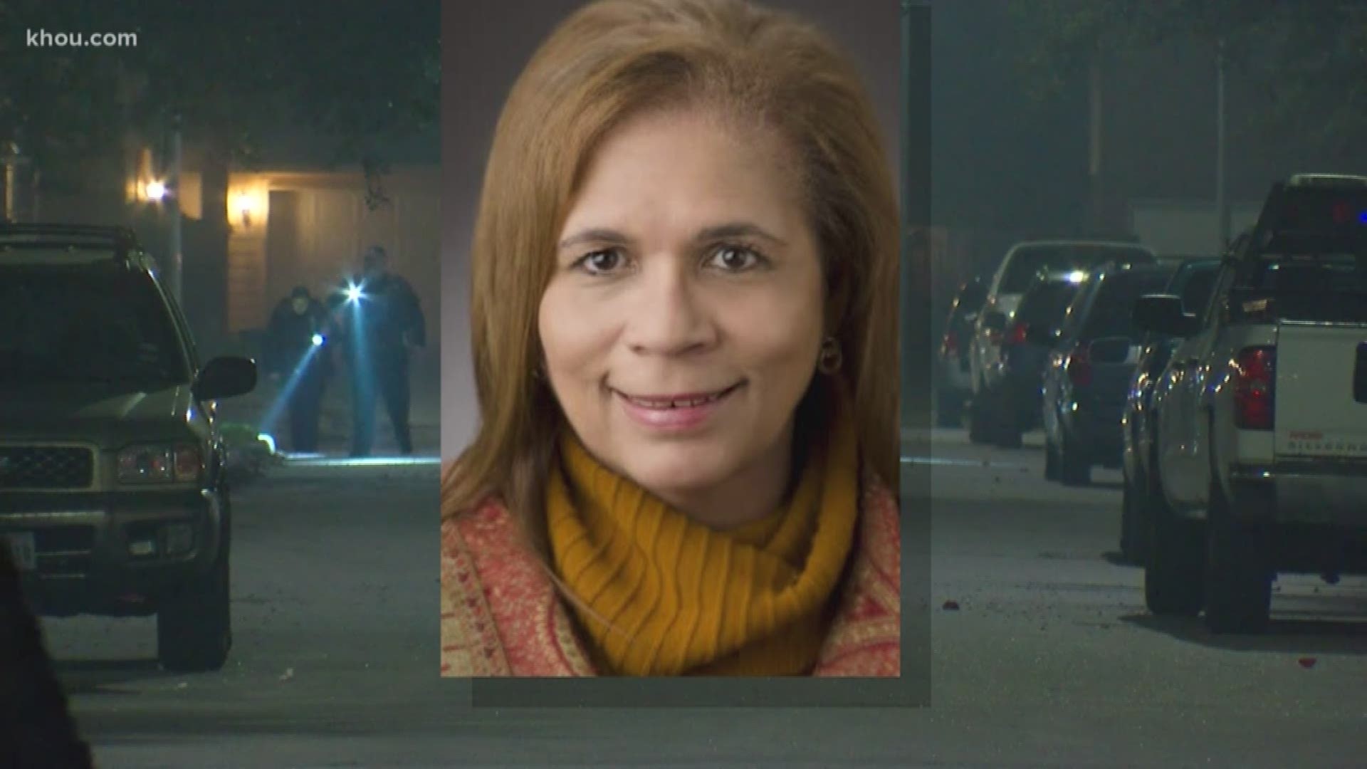 A 61-year-old woman died after deputies say she was struck by a bullet from celebratory gunfire during a New Year’s celebration overnight.