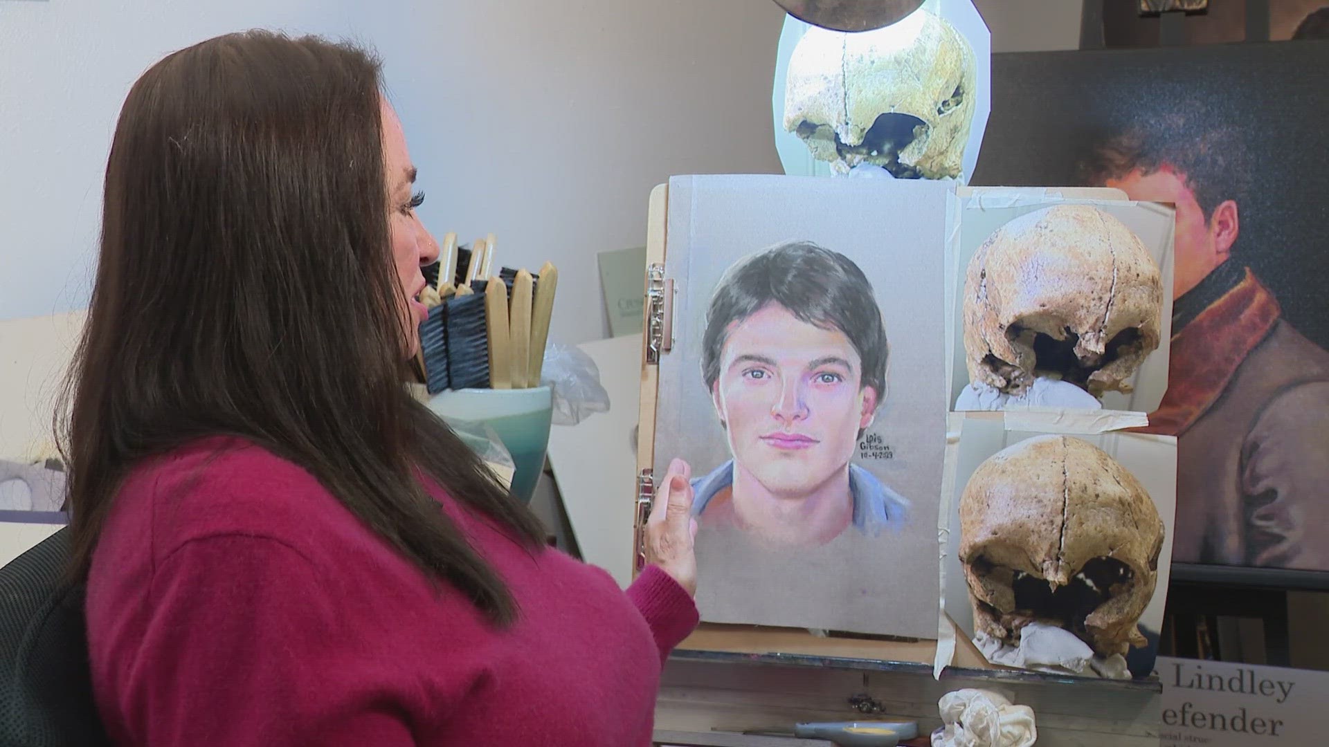 World-renowned forensic sketch artist Lois Gibson trying to help crack a Texas mystery, hoping a new sketch will provide clues about those who fought in the Alamo.