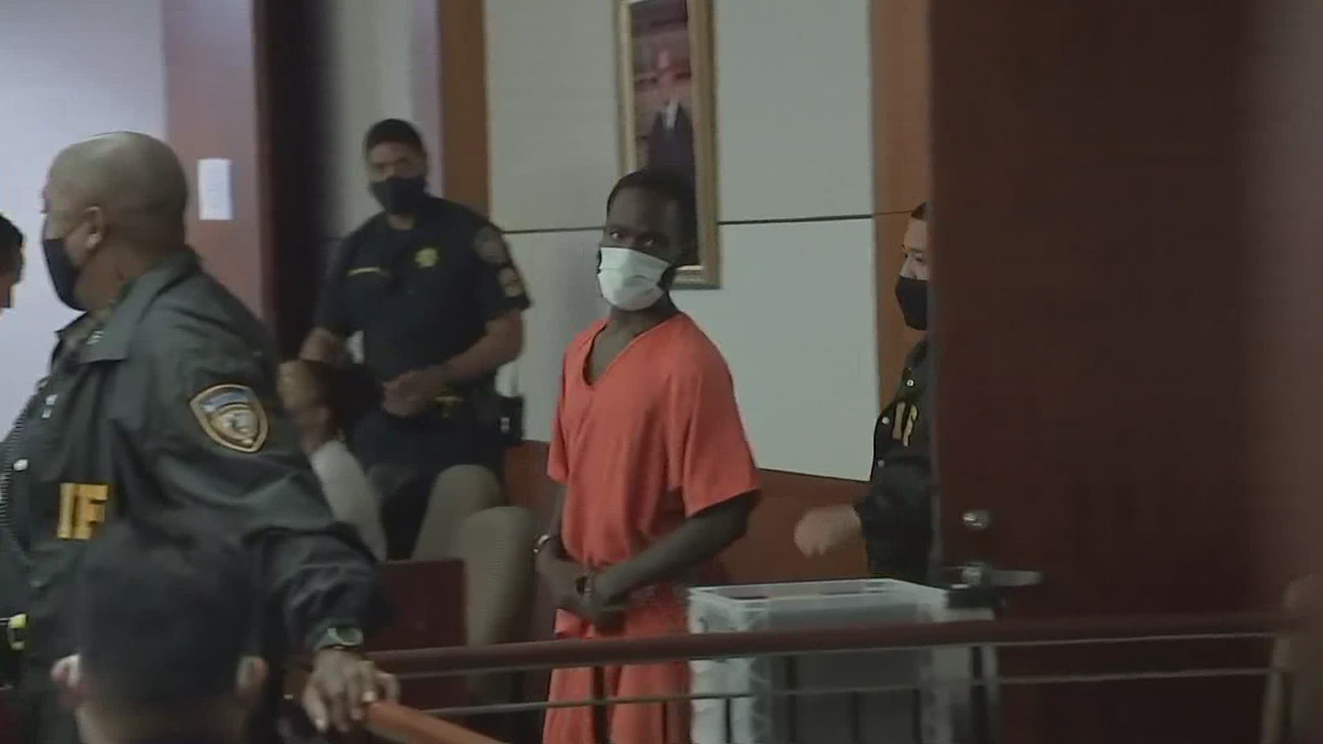 A Harris county judge removed the bond Tuesday for suspect Xavier Davis until all three capital murder cases were consolidated.