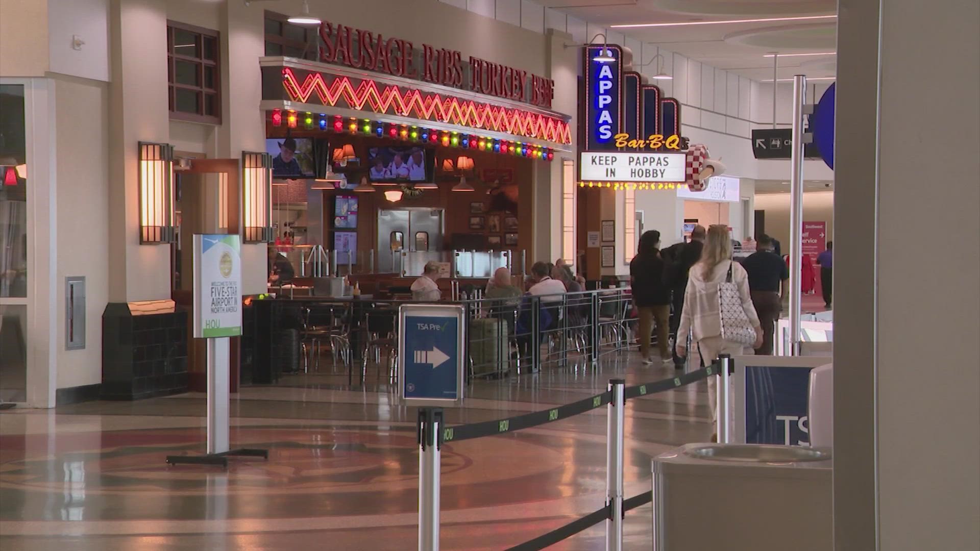 Hobby Airport Pappa's - Picture of Pappas Burger, Houston