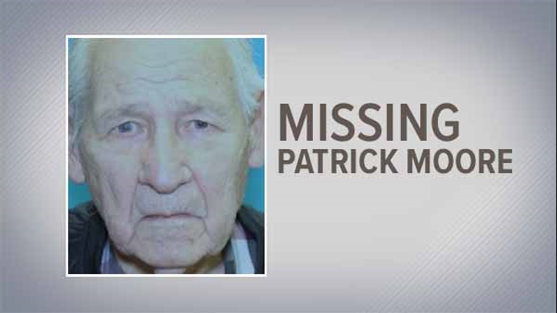 Missing 92yearold Patrick Moore of Houston