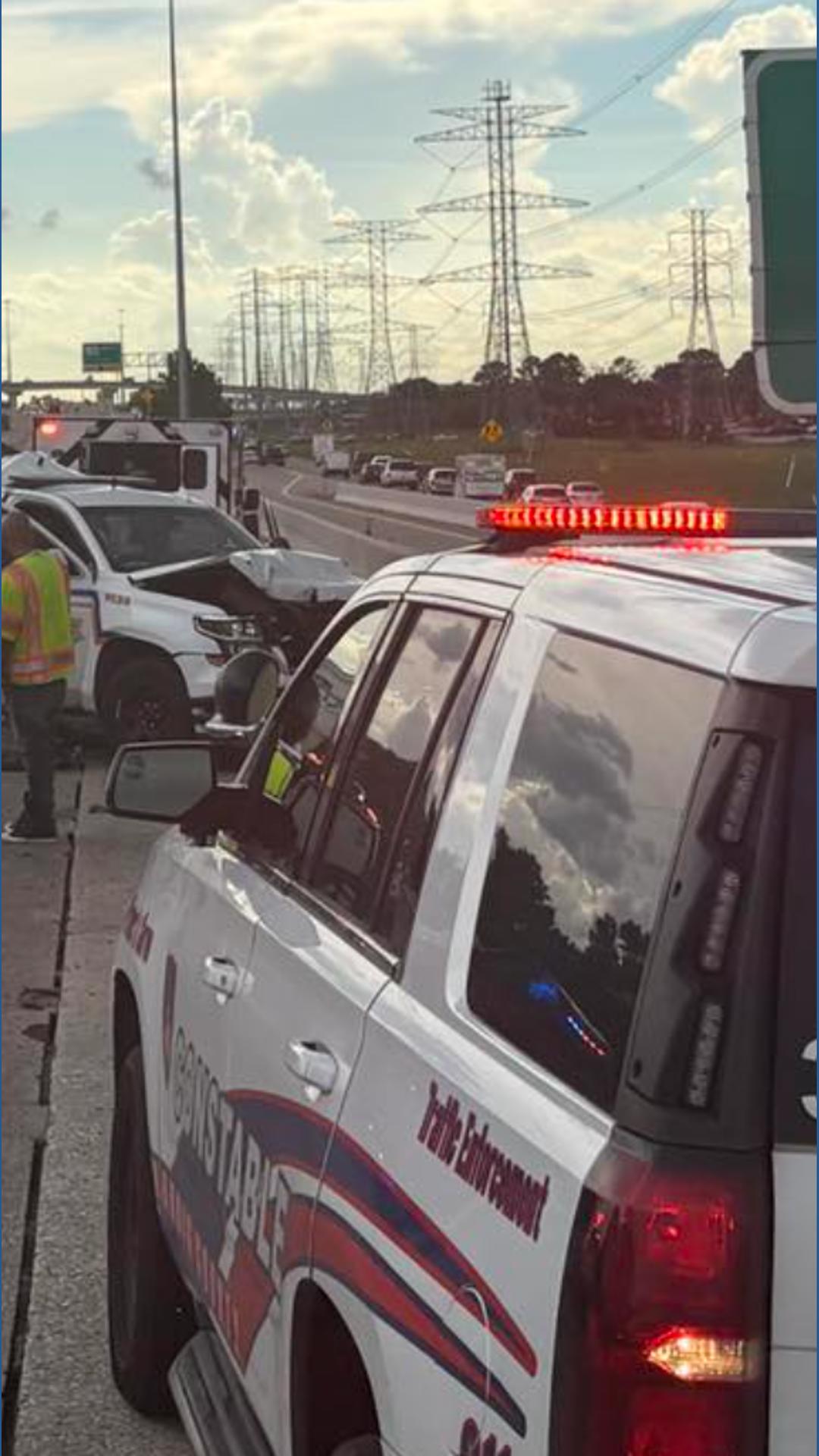 Houston traffic delays after crash on Beltway 8 North | khou.com