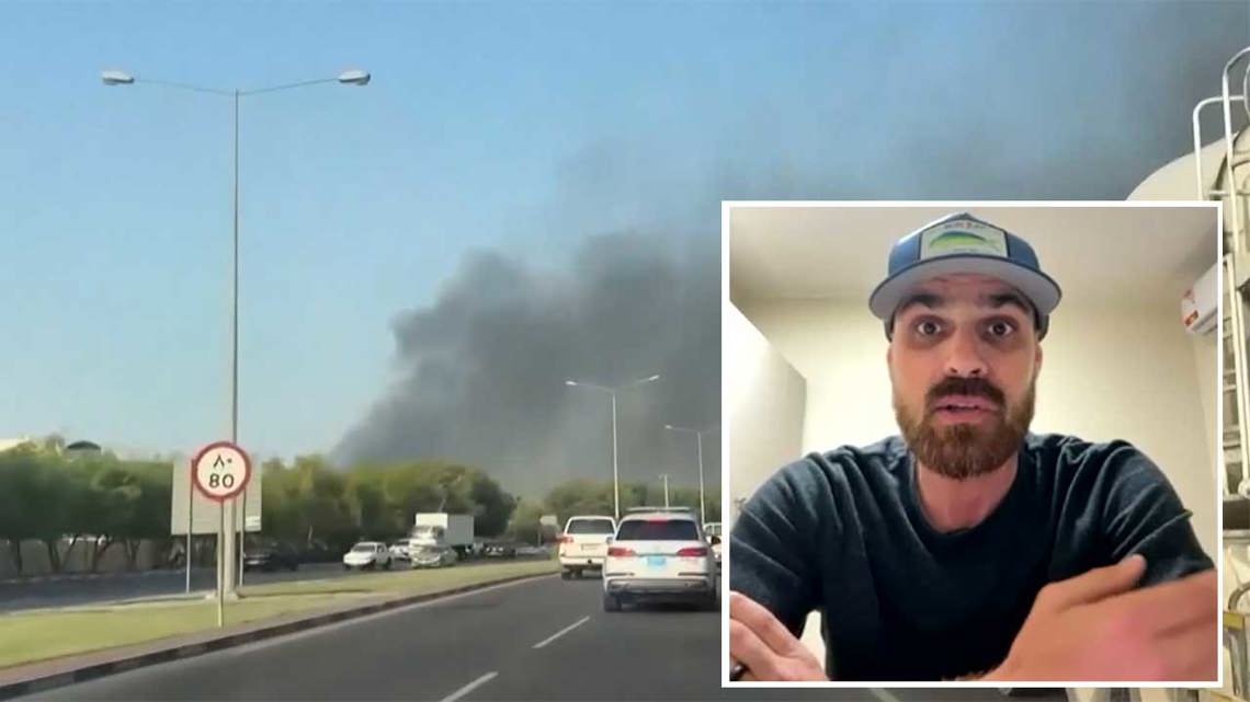 'It never stops being scary' | Houston-area man stuck in Qatar as attacks happen all around him