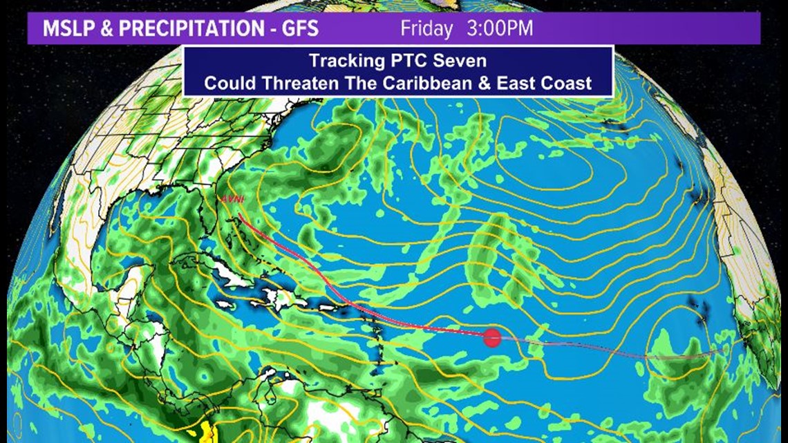 Tropical update: Potential Tropical Cyclone 7 could become Grace | khou.com