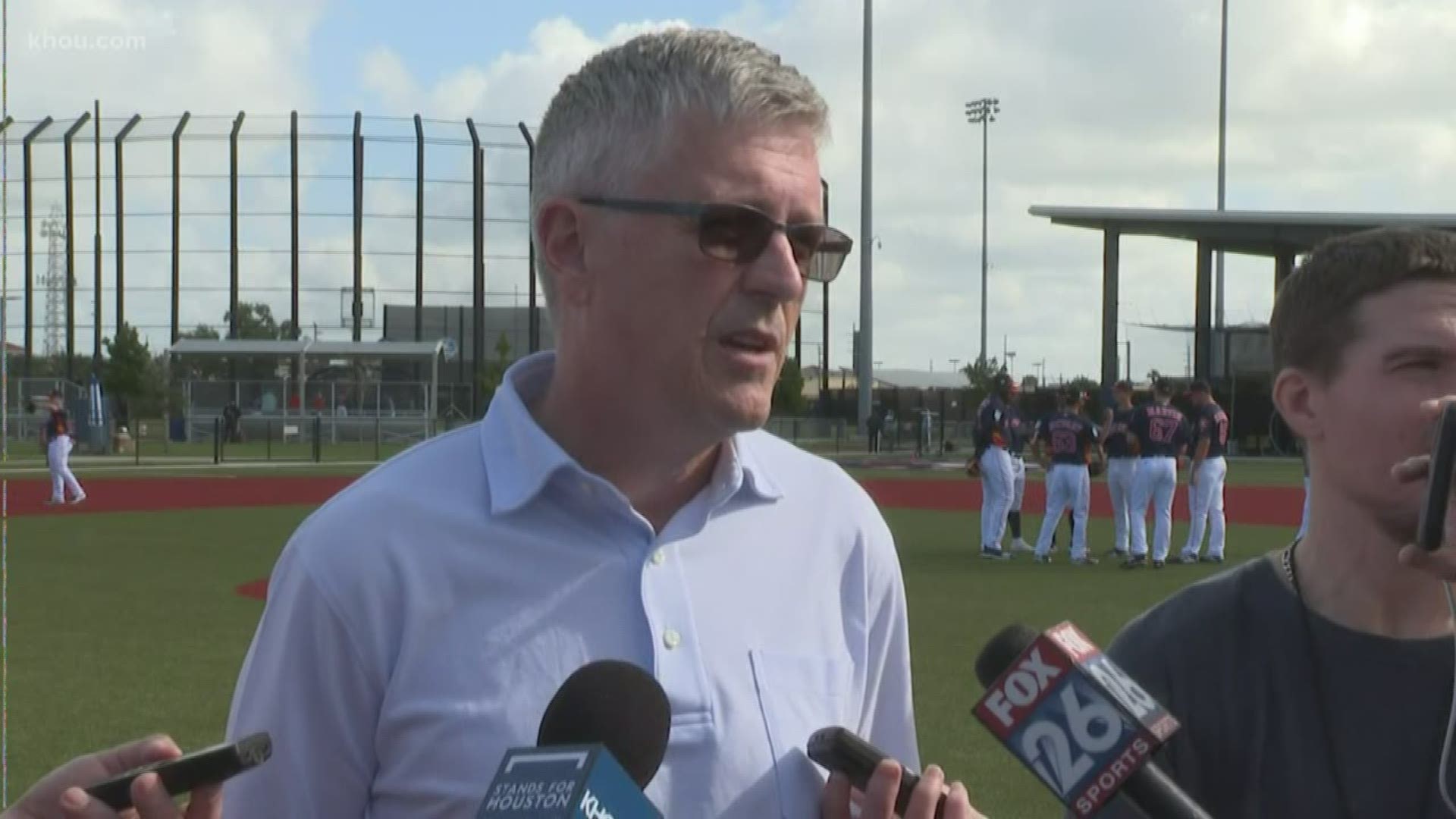 Talk at spring training revolved around free agents, specifically those who are not playing for the Astros.