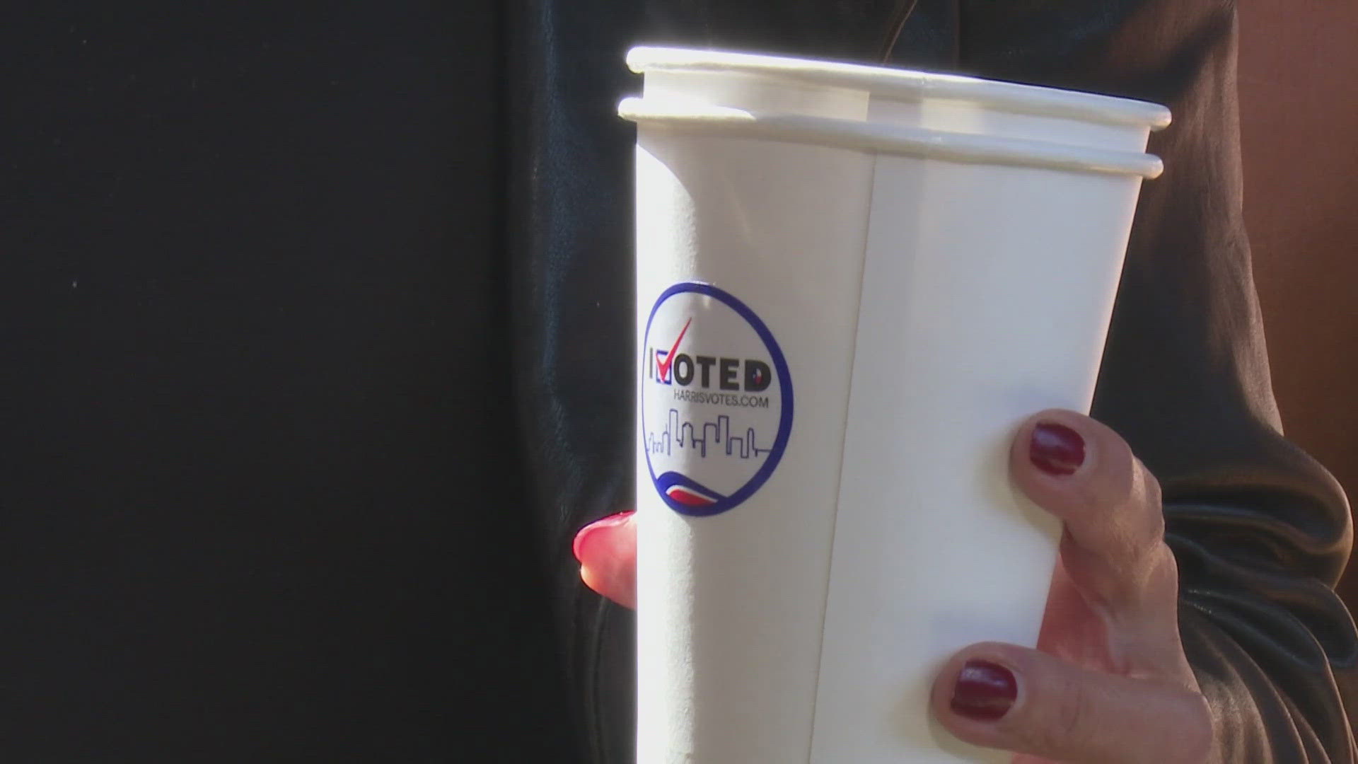 From coffee to pizza, Houston businesses offer perks to voters showing their “I Voted” sticker, celebrating civic pride one treat at a time.