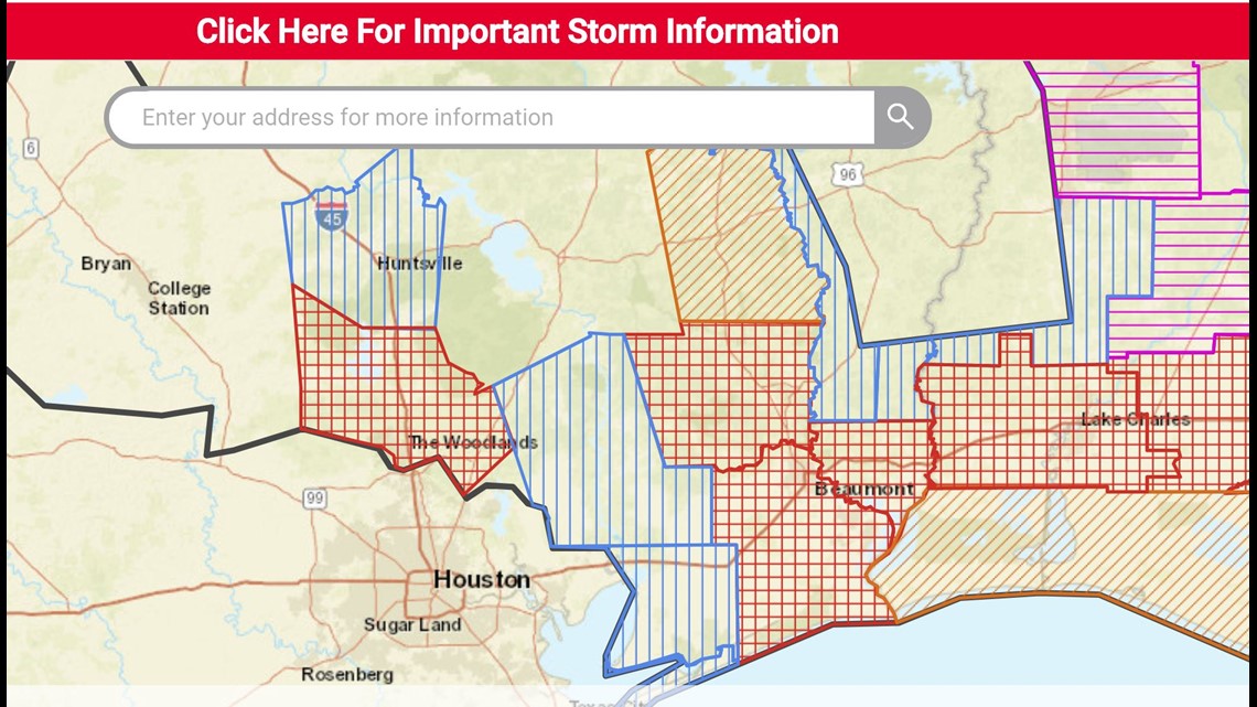 Power outages in Montgomery County, Libery and Chambers ...