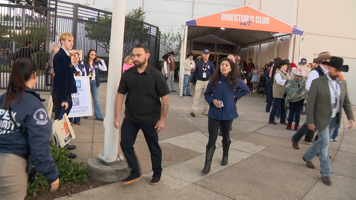 Judge Hidalgo reviews rodeo security video: 'You can't really make things out'