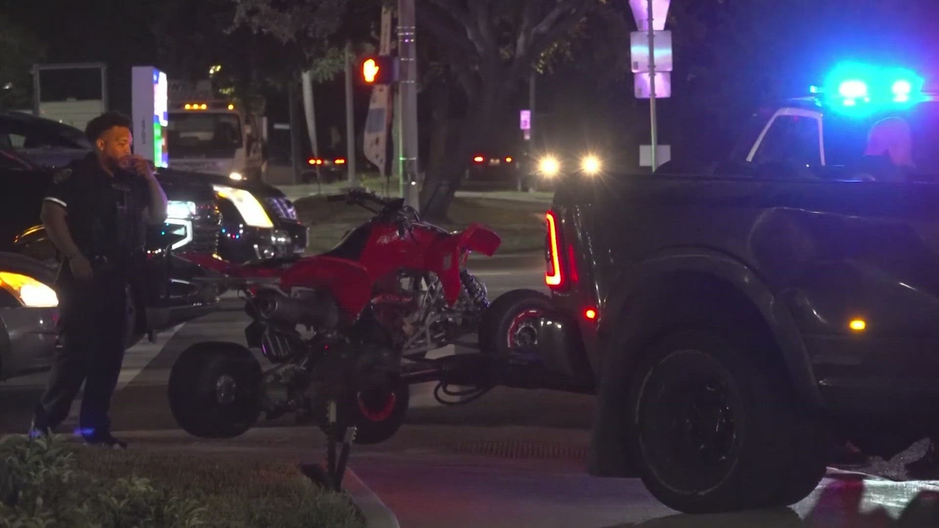 Westheimer has become a popular place for bikers and riders to take over in recent years.