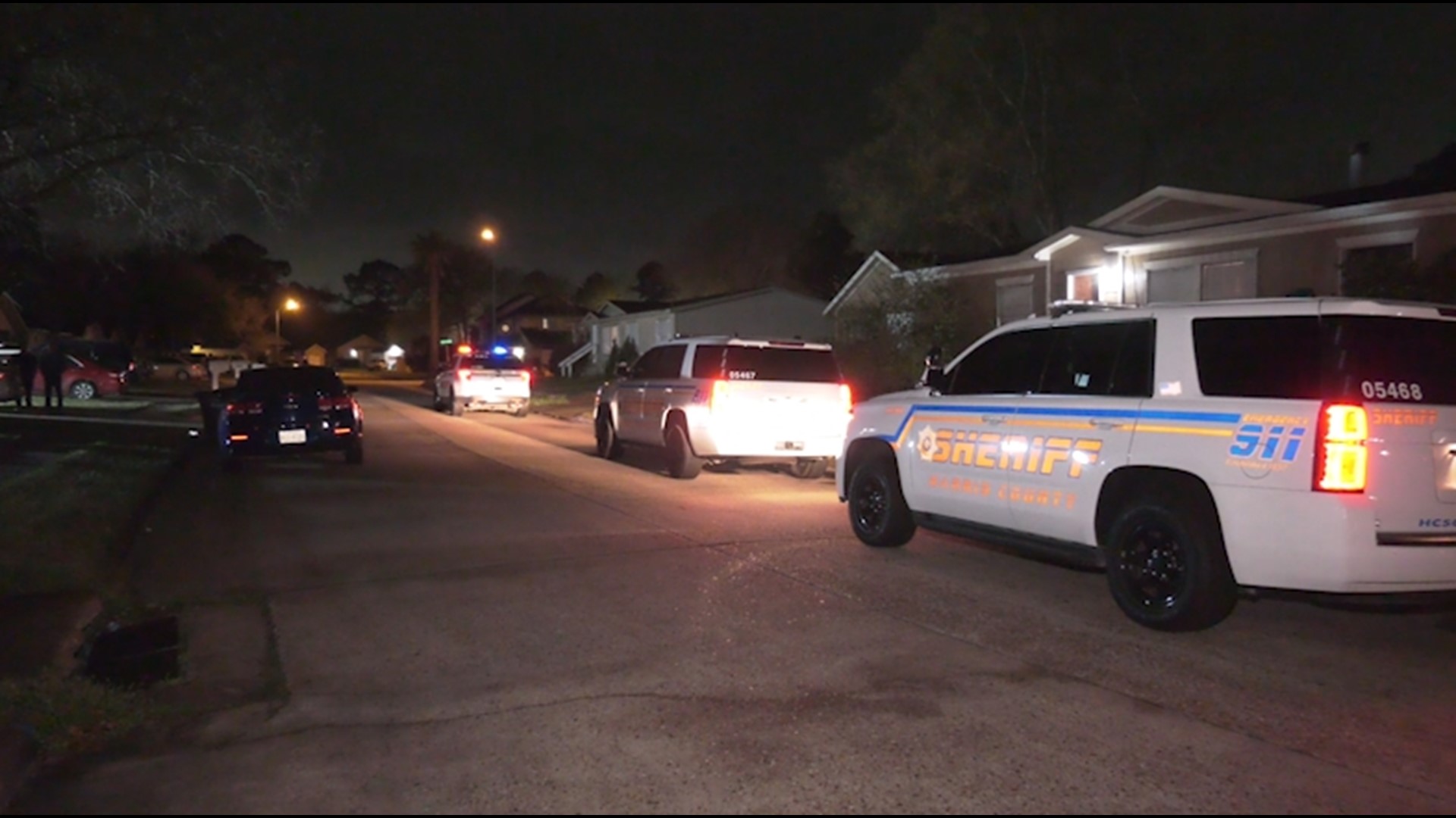 According to preliminary reports, a boy, who's believed to be about 15, was injured in a drive-by shooting in the 11900 block of Greenrock Lane.