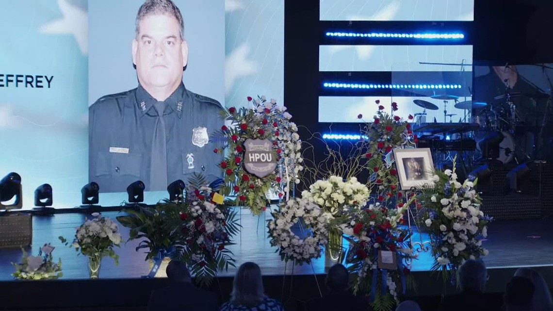 Houston officer funeral: Honoring Officer William 'Bill' Jeffrey | khou.com