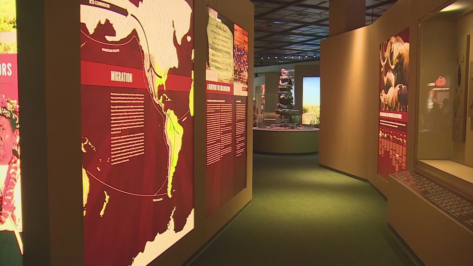 Houston Museum of Natural Science has opened its John P. McGovern Hall of The Americas exhibit. Photojournalist Erik Darelius gives us an inside look.