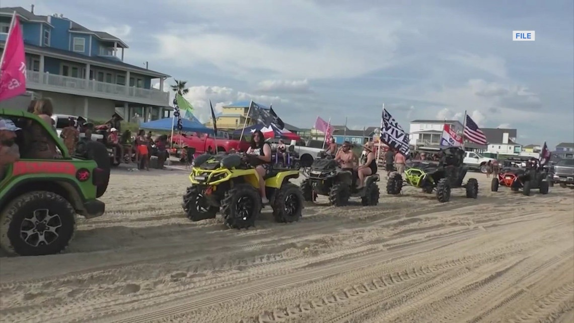 Galveston County beaches open for Jeep Weekend 2025