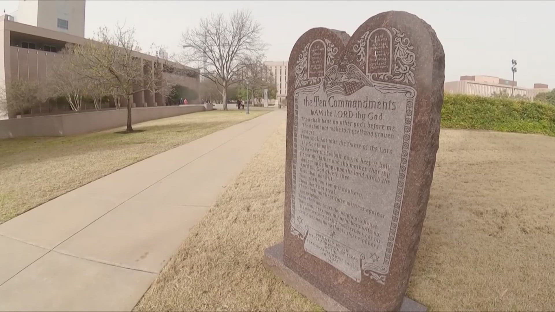 SB 10 would require every public school classroom in Texas to display the Ten Commandments.