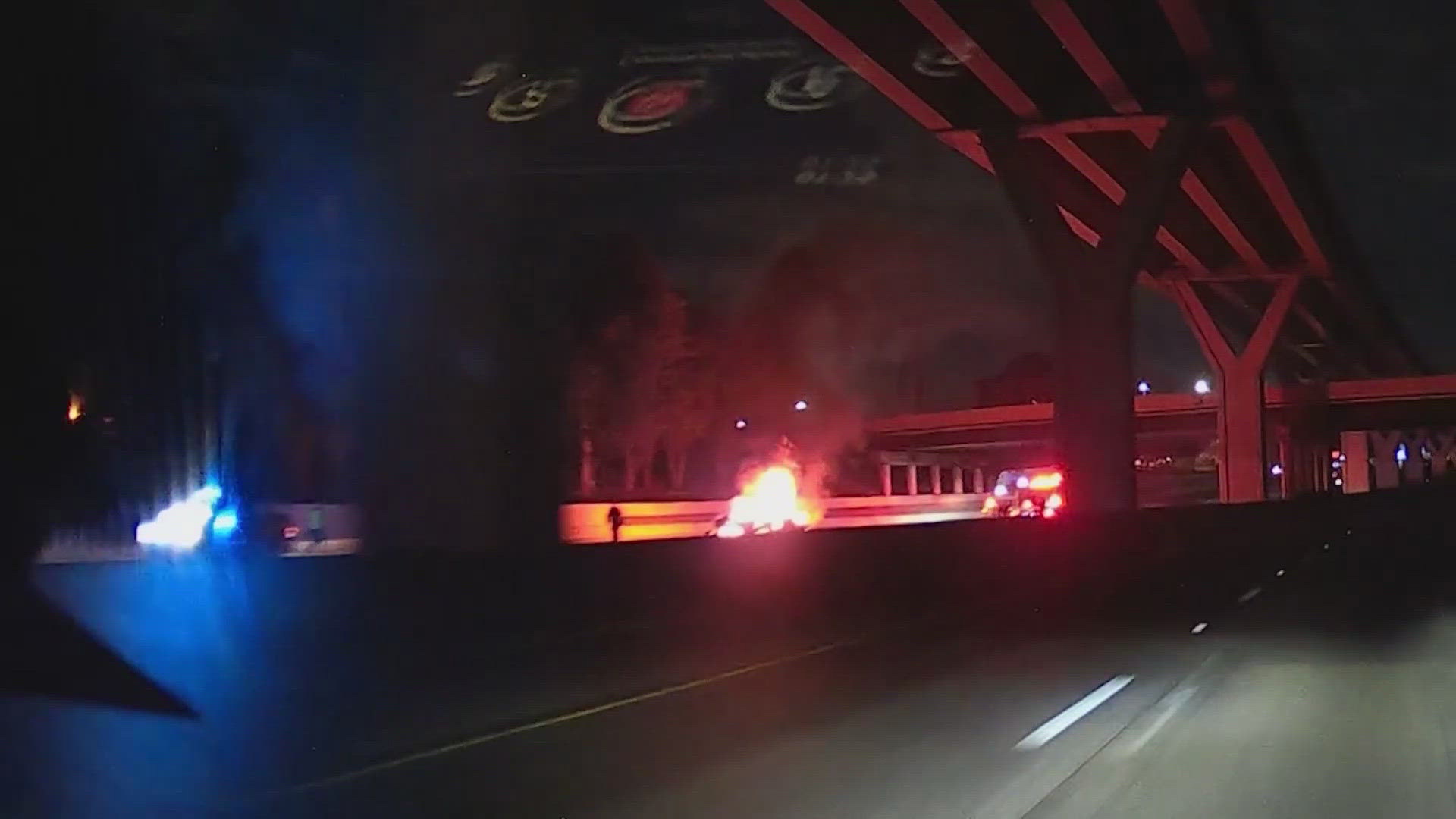 Driver faces charges after police say fiery crash killed 2 on Katy