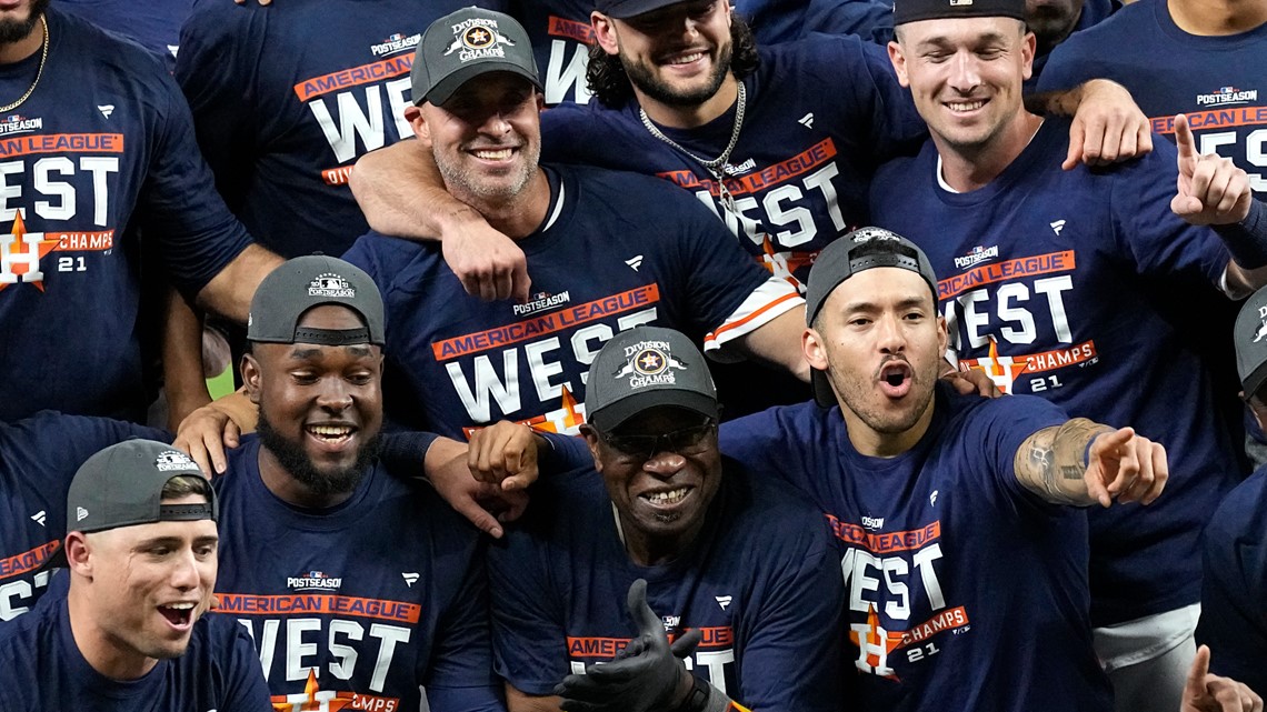 Astros merebut titel AL West dengan kemenangan 3-2 atas Rays