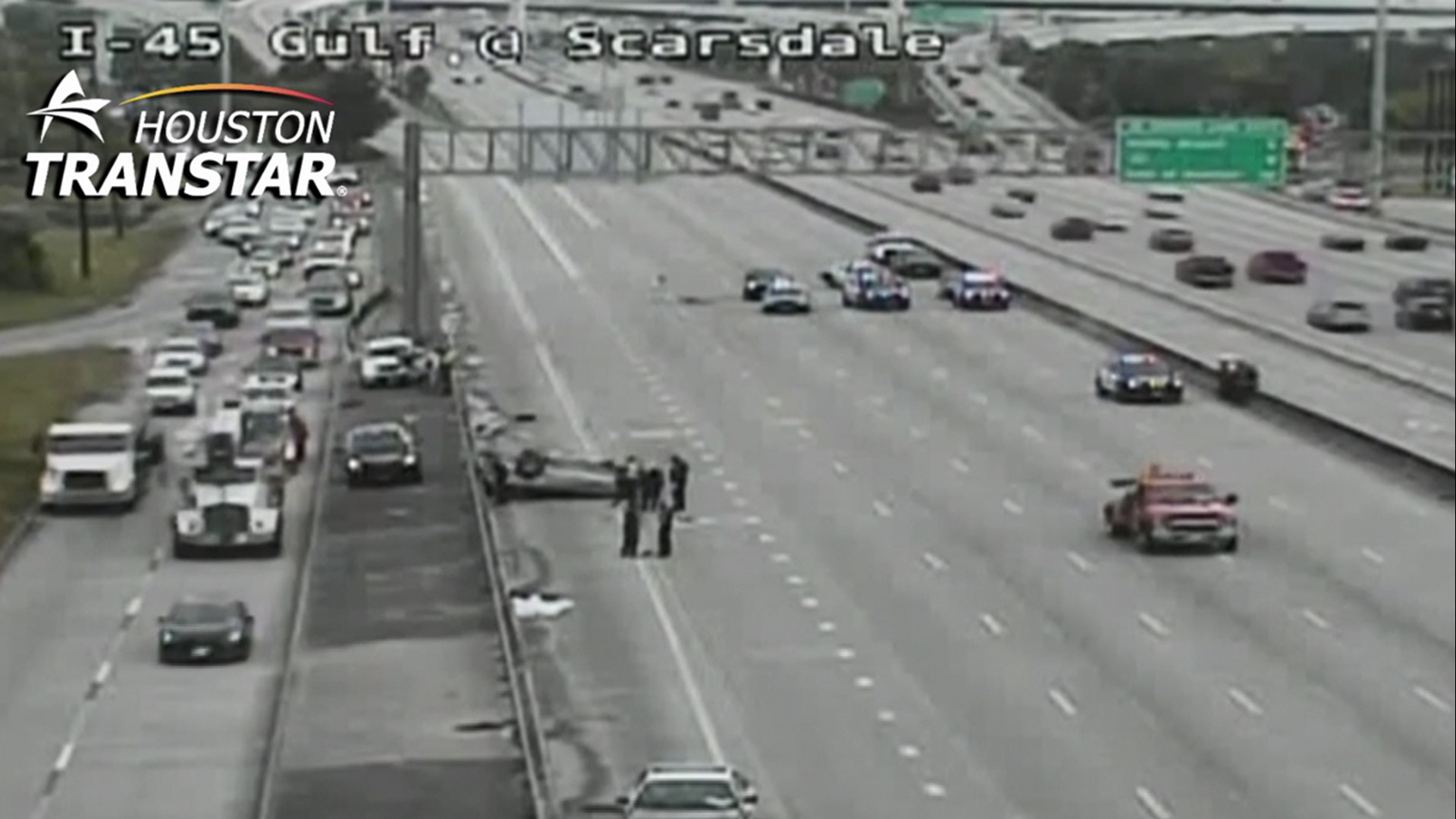 Houston, Texas traffic: Fatal crash on the I-45 Gulf Freeway | khou.com