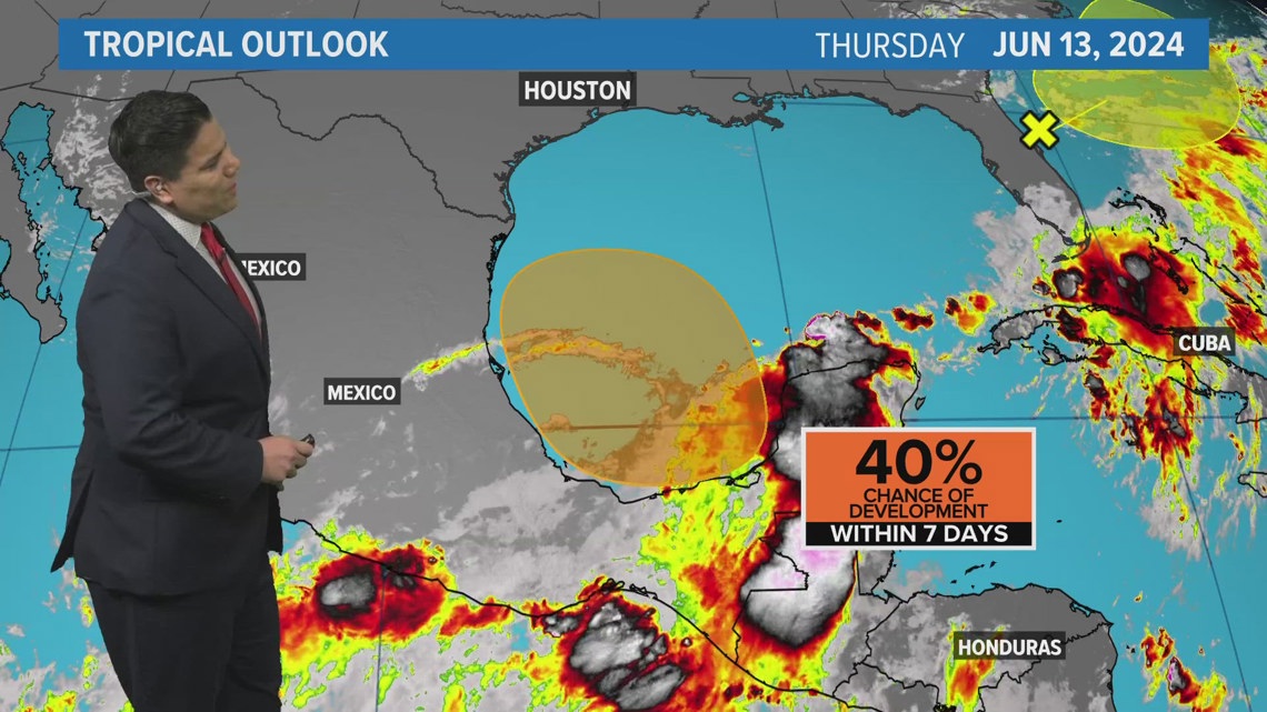 Tracking the Tropics: Watching area in Bay of Campeche, tropical ...