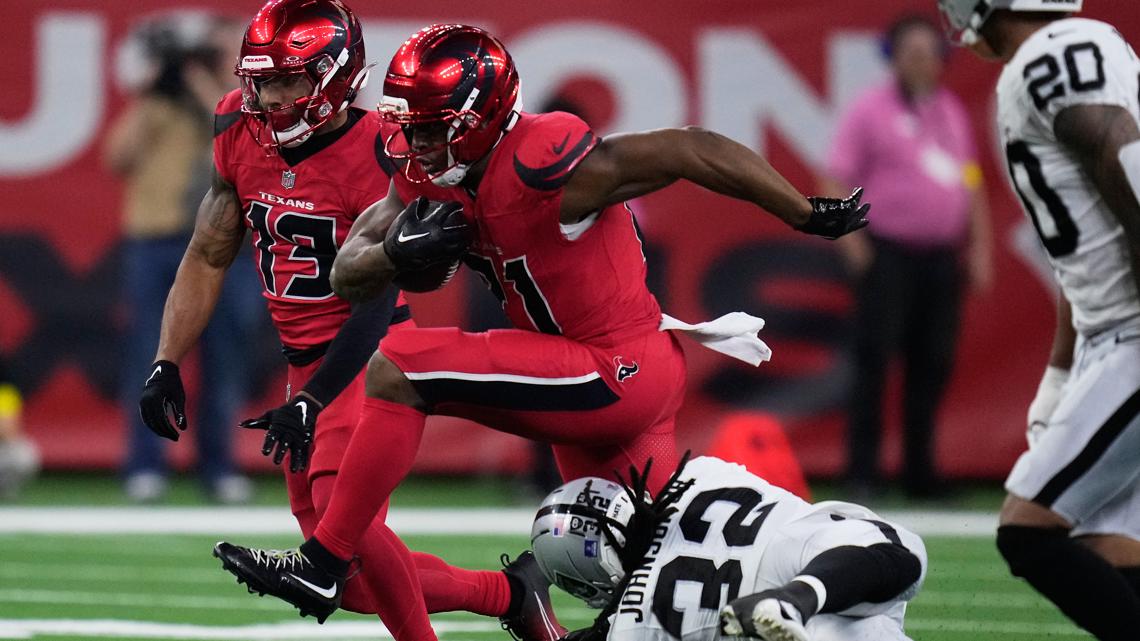 Texans extend winning streak to 7 with 23-21 nail-biter over Raiders