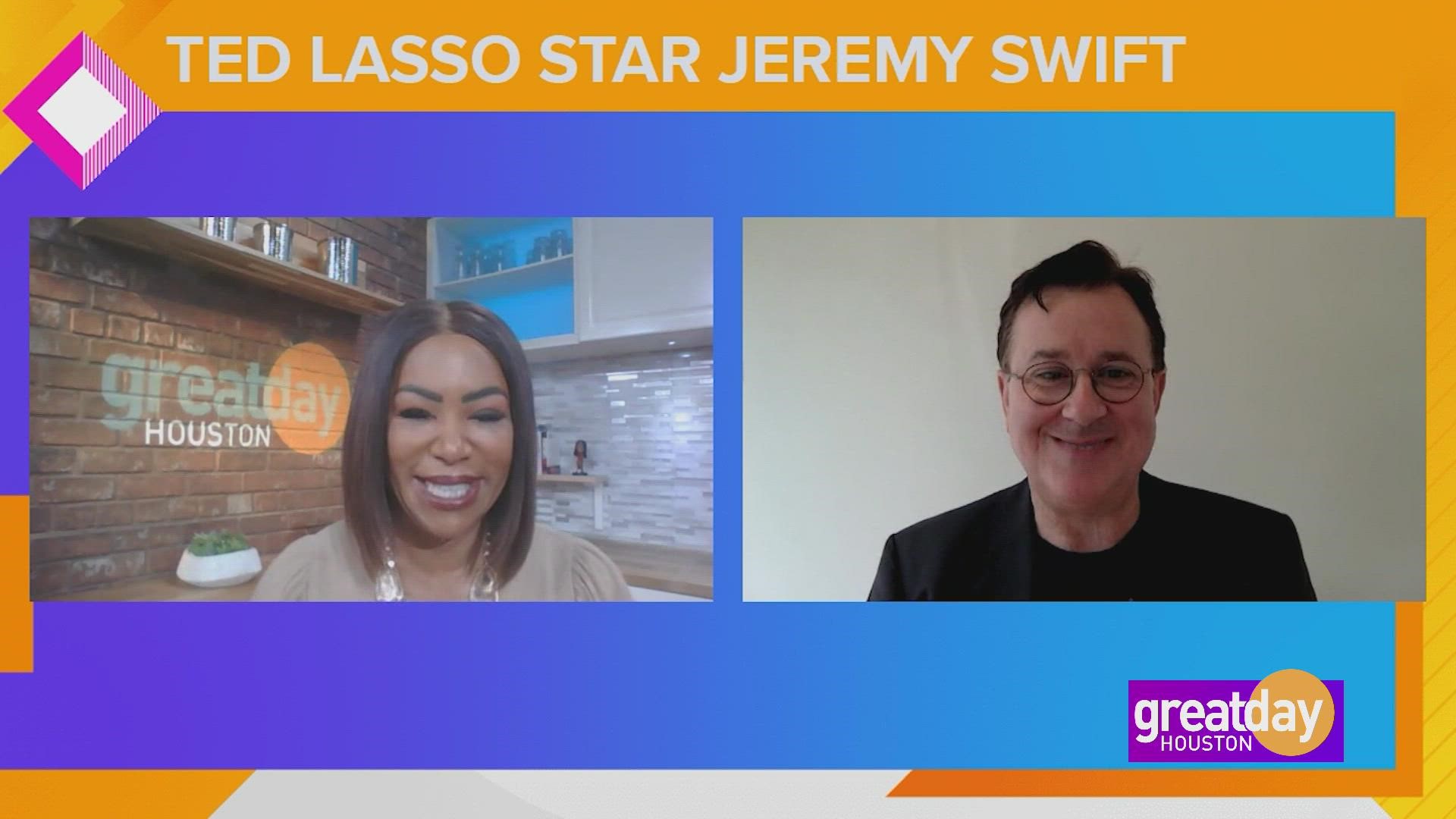 Actor Jeremy Swift talks about the new season of "Ted Lasso" and why the creative arts are so important.