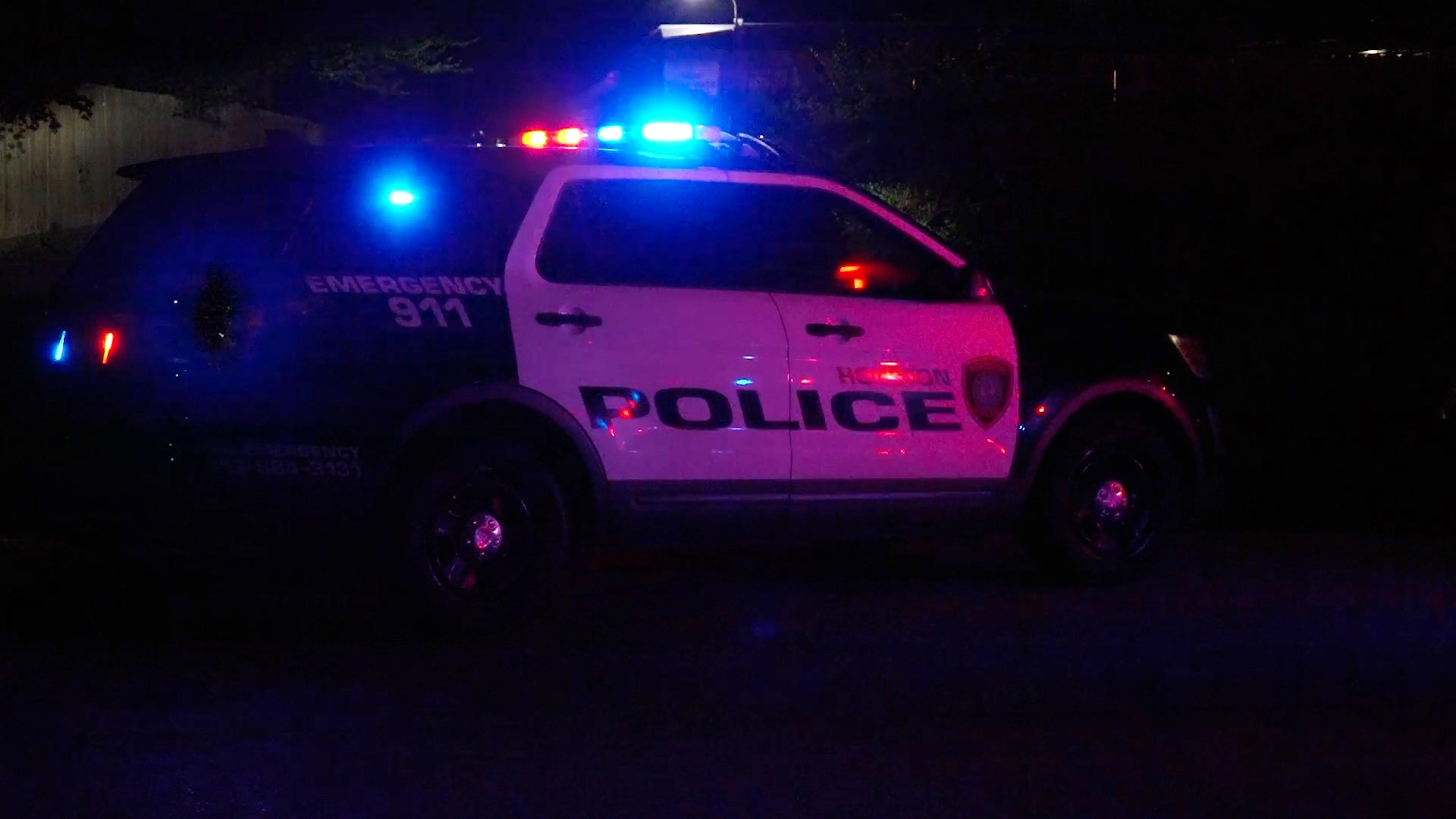 Police said the family was unloading groceries when the 2-year-old girl ran into the apartment's parking lot to play with a sibling.