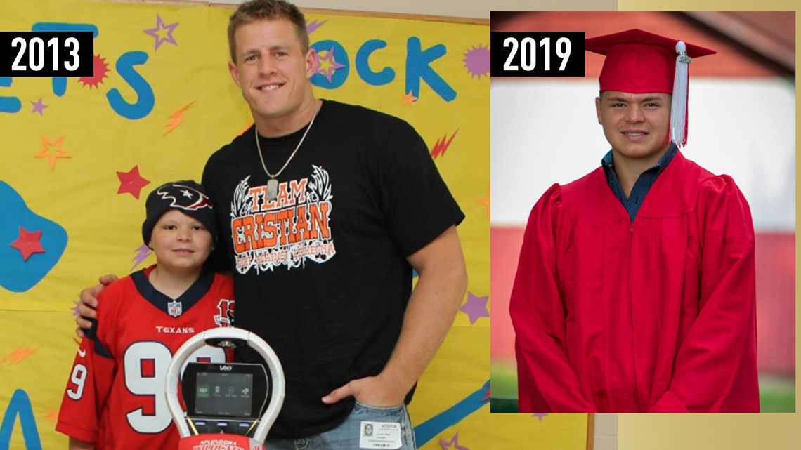 JJ Watt offers real jersey to student who wore homemade one to school -  ABC13 Houston