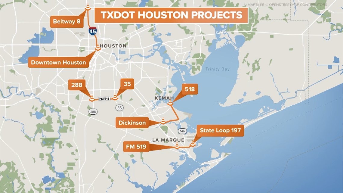 TxDOT unveils the next 10 years' worth of construction in Houston ...