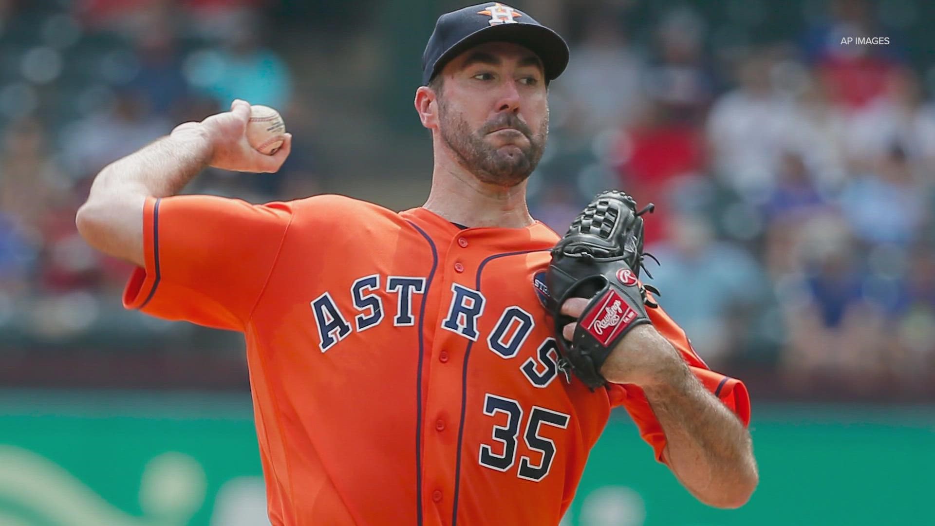 Verlander declined a $25 million option from the Astros last month, five days after helping the team with its second World Series title.
