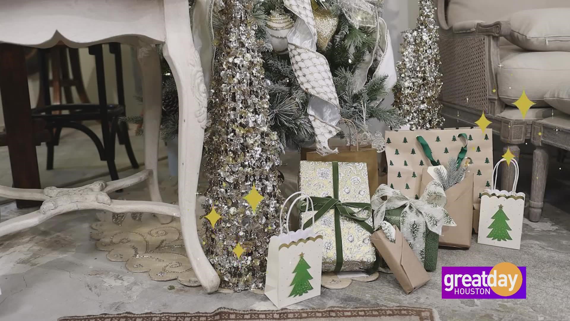 How to glam-up gift-giving with Amitha Verma from Village Antiques Farmhouse Decor & Furniture.