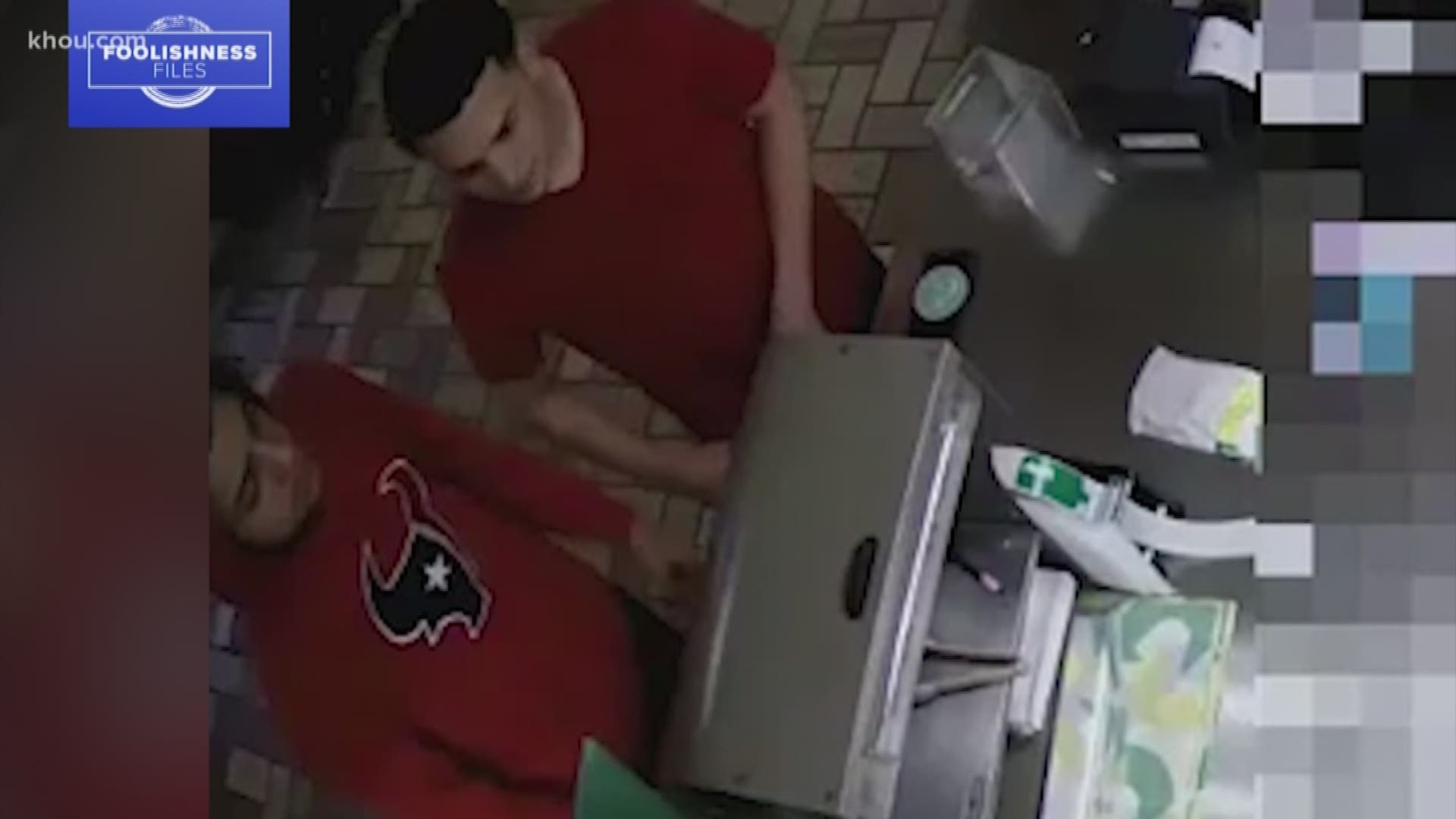 It's the attack of the cookie thief! We can't make this stuff up, folks. Surveillance cameras captured two men walking into a Subway restaurant off I-45 and Monroe in southeast Houston. What happens next may surprise you.