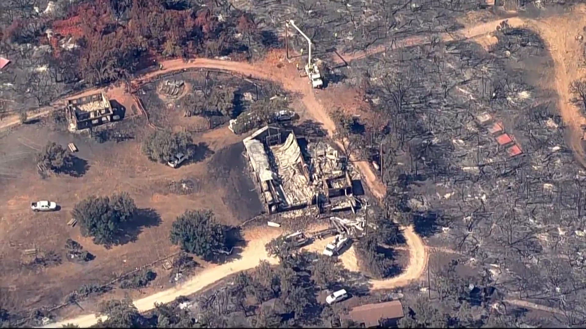 Devistation Examples New video shows devastation left behind by massive Ross Fire | khou.com