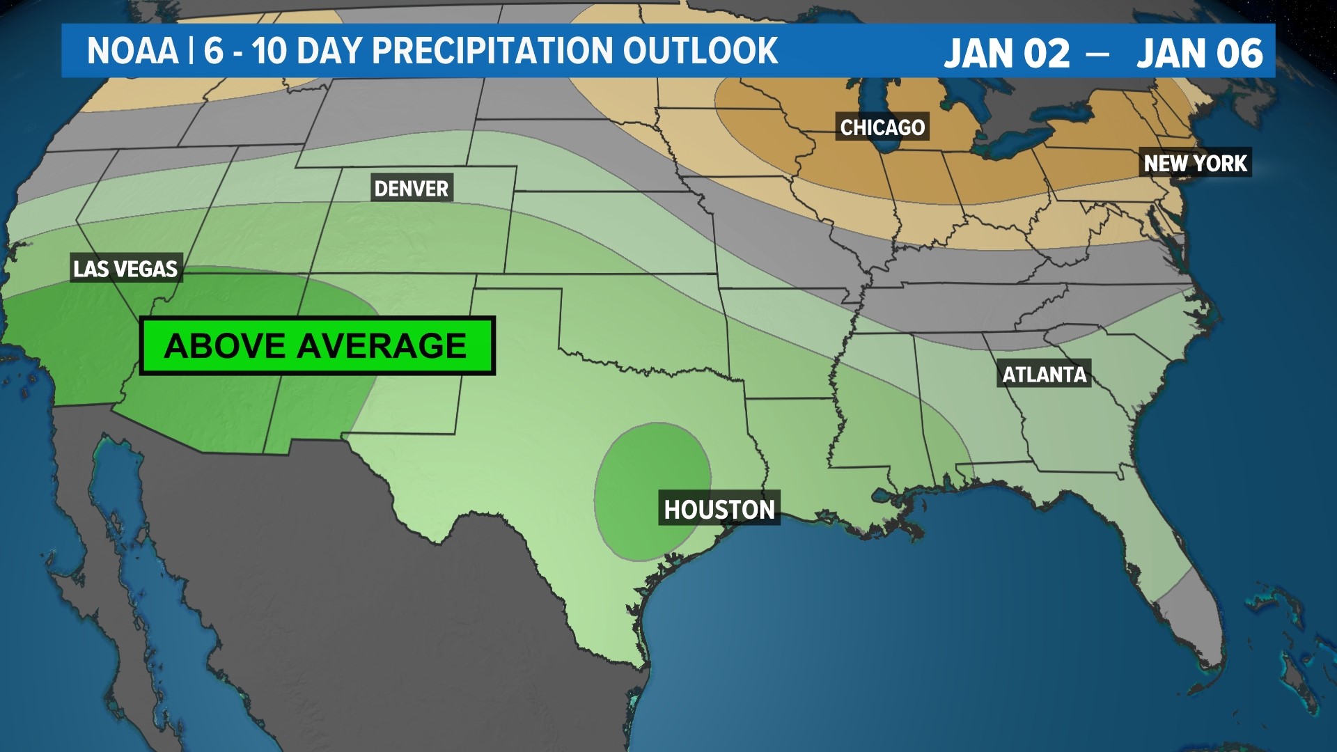 Houston, Texas weather Frost possible by end of week