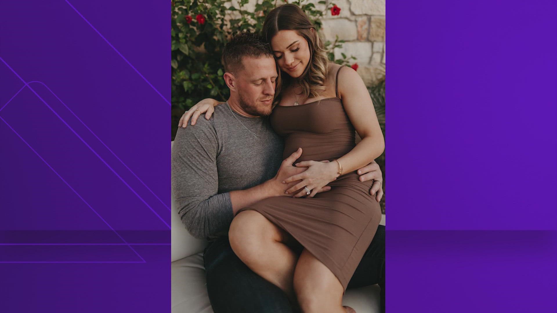 Congratulations are in order for JJ Watt and his wife Kealia Ohai who are expecting their first child together in October.