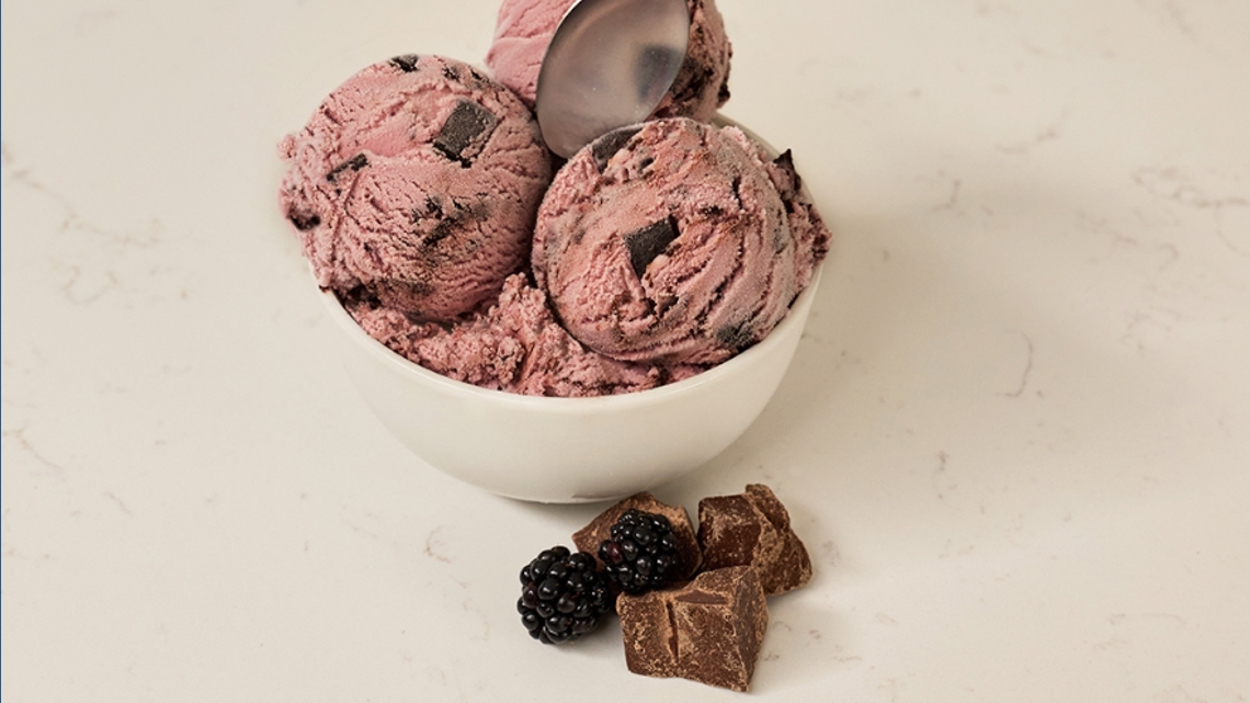 Blue Bell introduces a rich new flavor featuring chocolate and berries