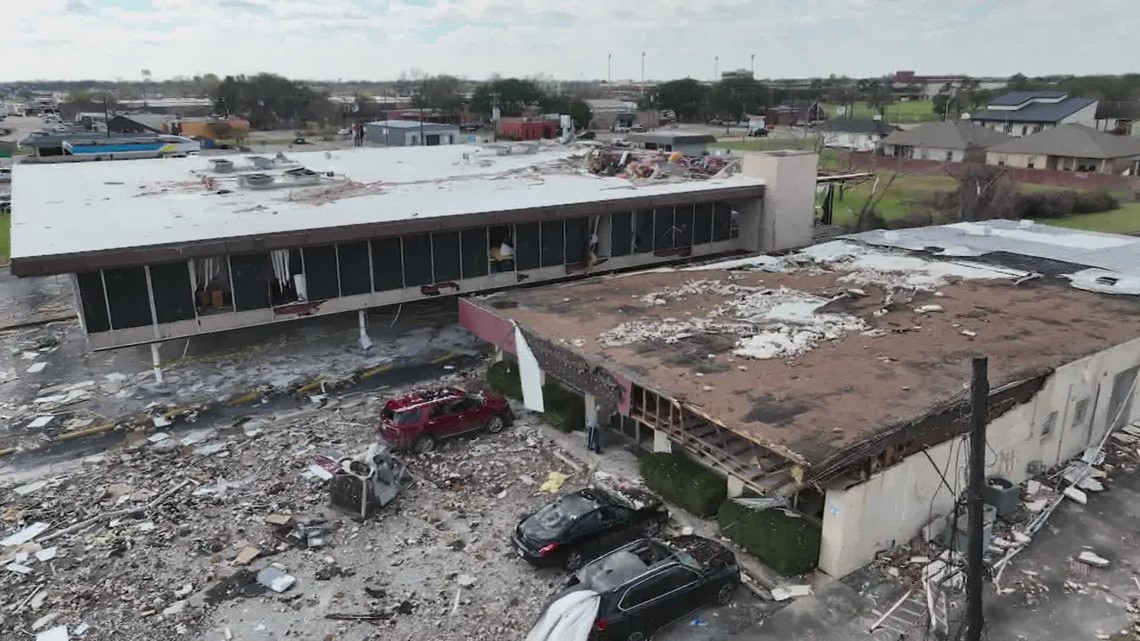 Team coverage: Damage left behind by EF3 tornado in Houston area | khou.com
