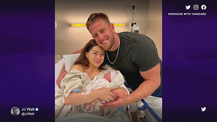 JJ, Kealia Ohai Watt announce birth of their first child