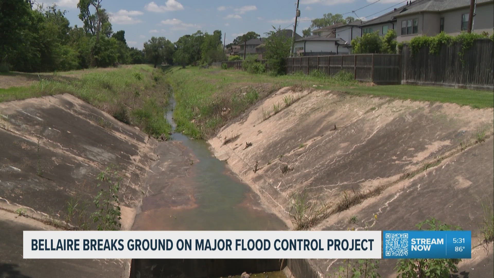 Bellaire breaks ground on flood control project decades in the making ...