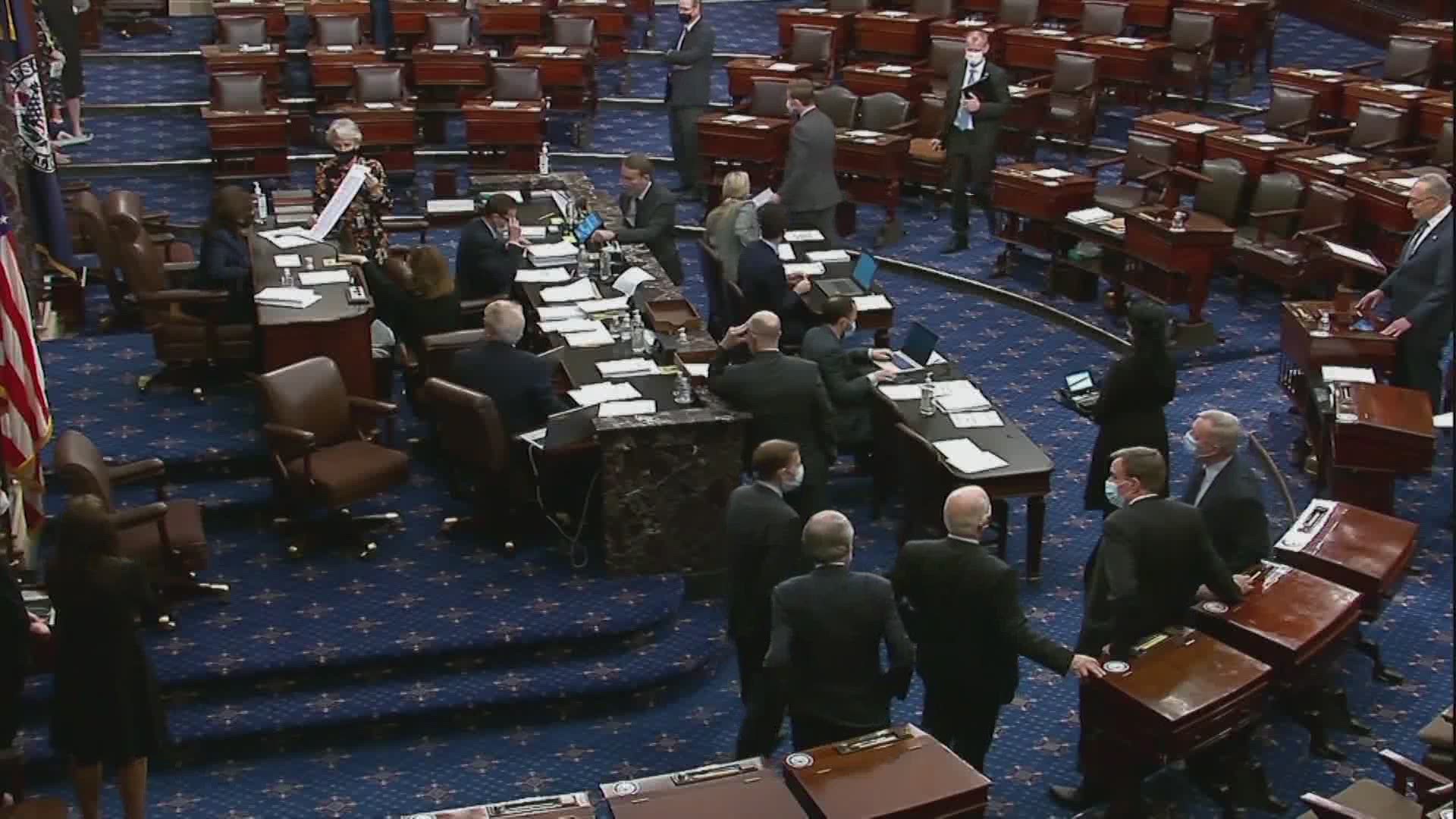 Stimulus payment update: Senators debate through the night | #HTownRush headlines | khou.com