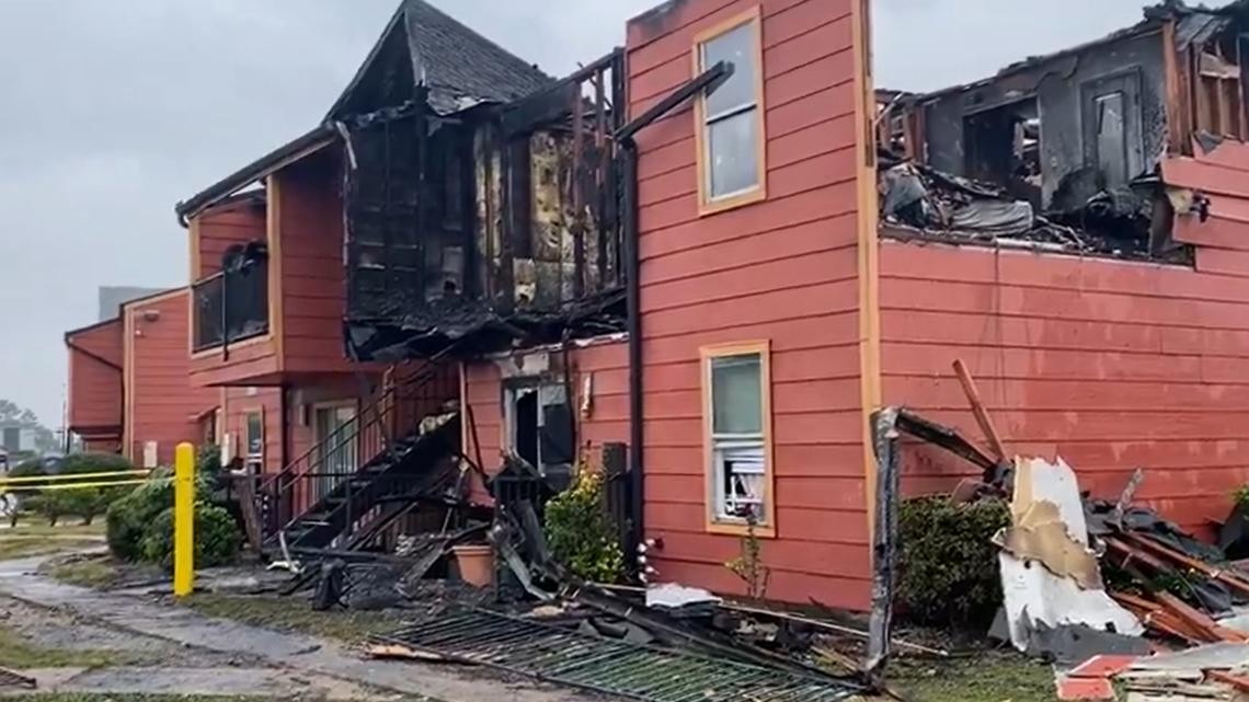 Dozens displaced in Santa Cruz Apartments fire in Klein area, KFD says ...