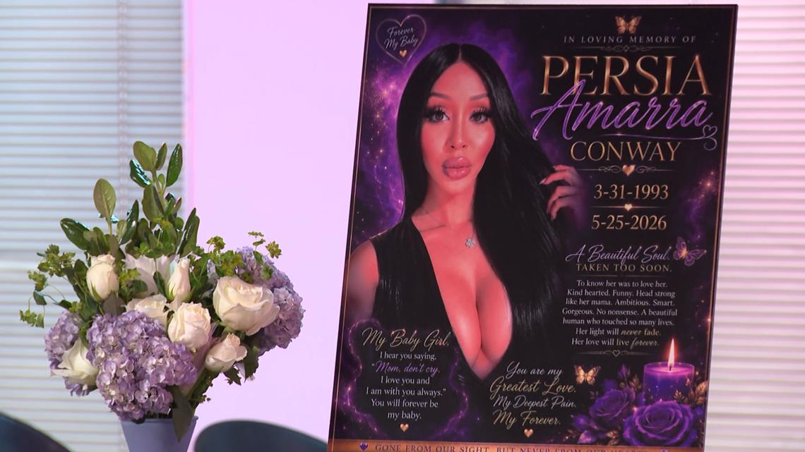 Man charged with murder in death of Persia Amarra Conway, court record show | khou.com