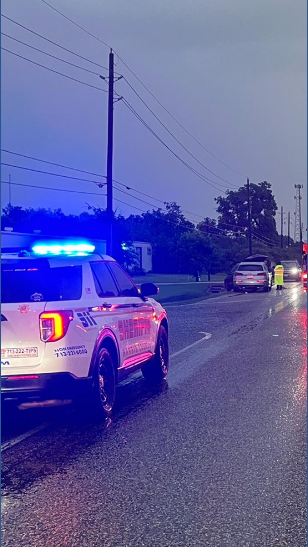 Fiery wreck in northeast Harris County kills at least one person | khou.com