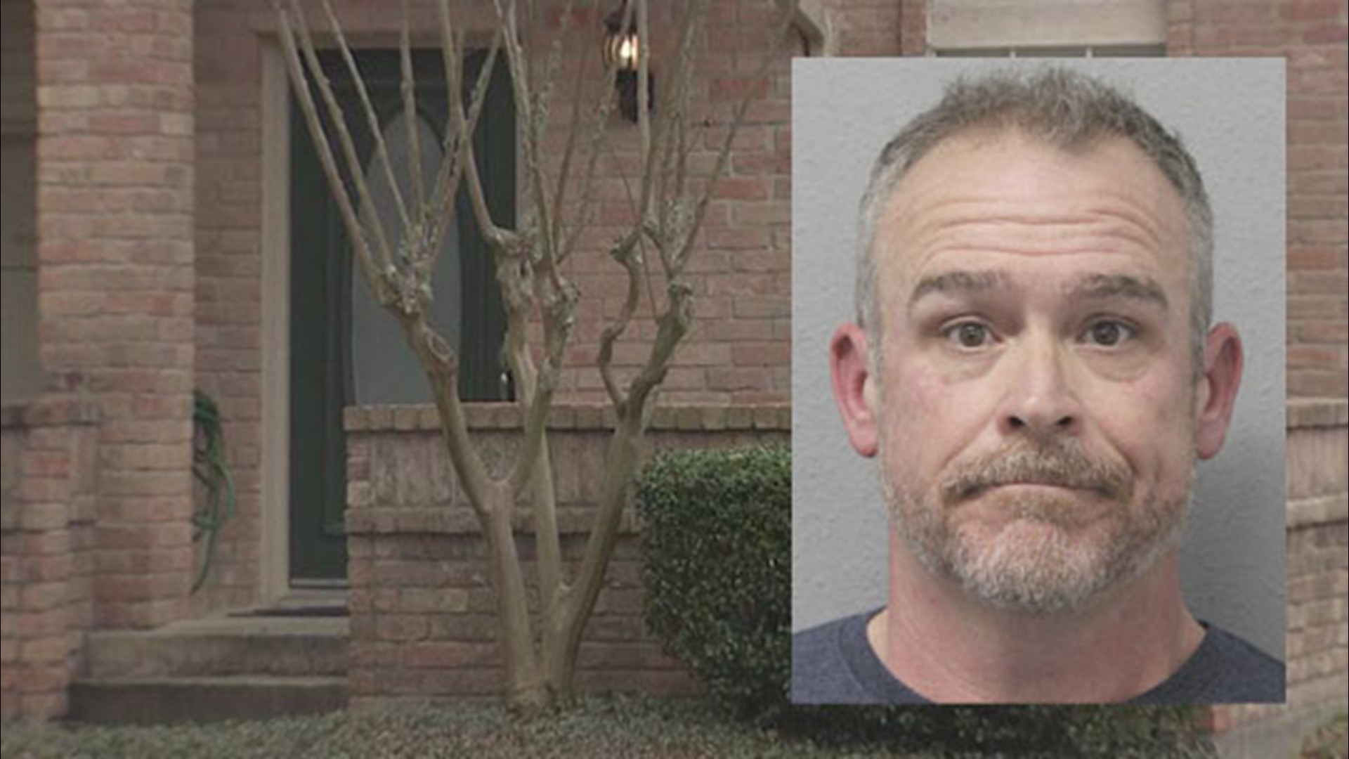 Brian Burnette is charged with invasive visual recording after investigators said he put a spy camera in his neighbor's bathroom to watch her take showers.