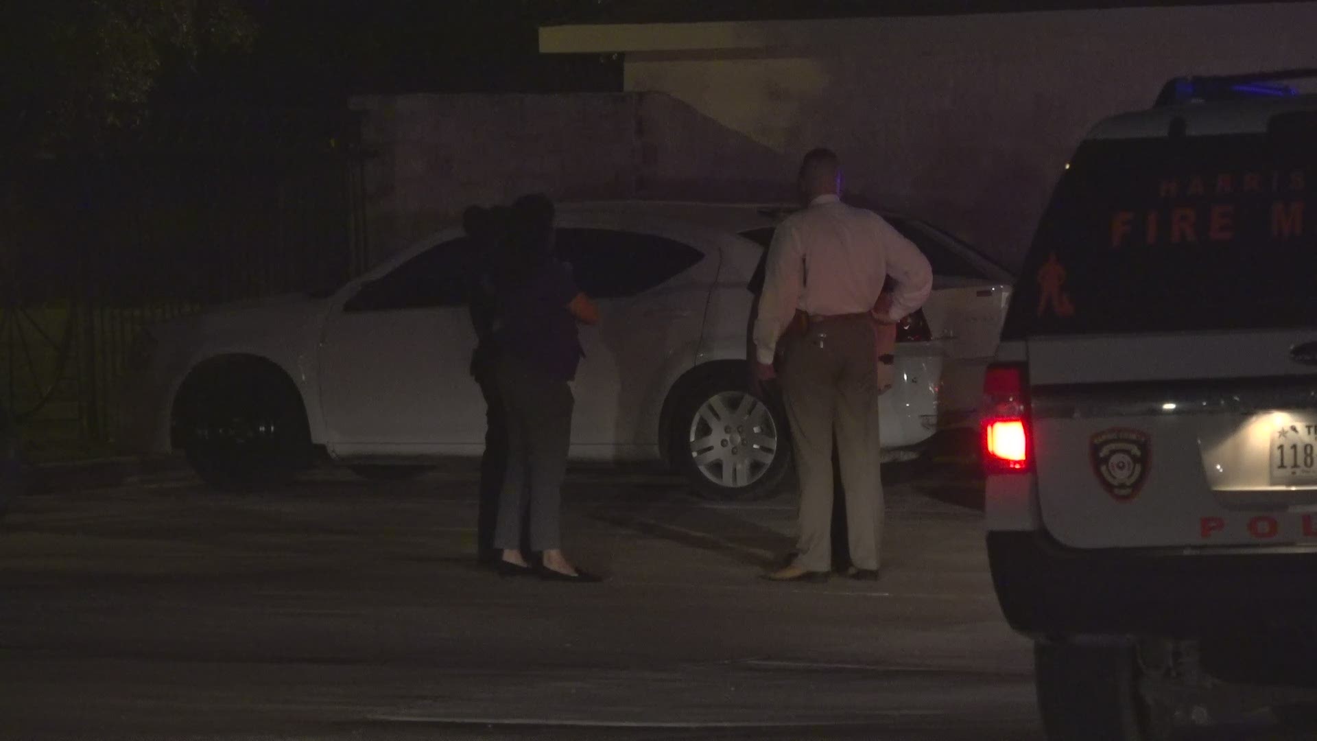 A bomb squad was called to an apartment complex in northwest Harris County after a woman claimed her ex-boyfriend threw an explosive-type device at her apartment.