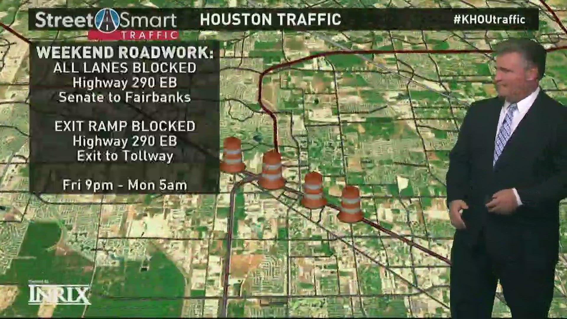 KHOU 11 Traffic Anchor Darby Douglas has what you need to know regarding traffic updates and road closures for this weekend.