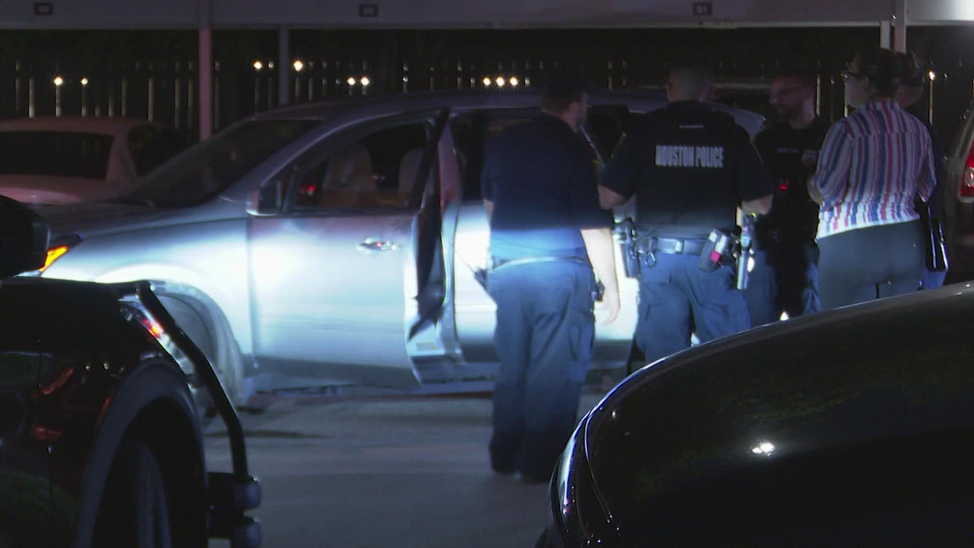 Houston police on Thursday night recovered a stolen vehicle where a 7-month-old baby was found inside.