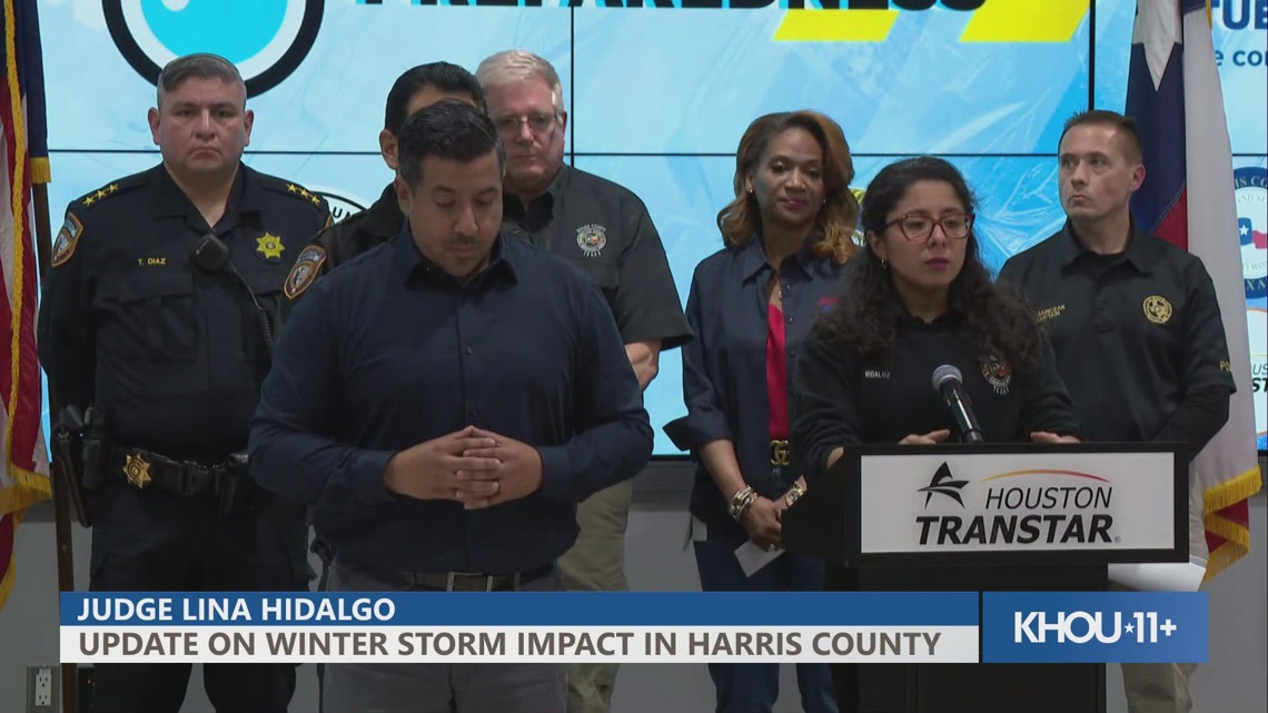 Judge Hidalgo on winter storm impact in Harris County